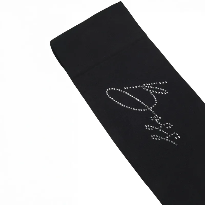 BOSS Equestrian Sally Crystal Women's Tall Riding Socks - Black-1