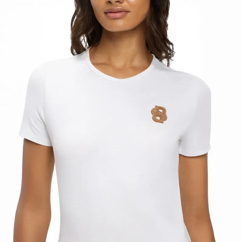 BOSS Equestrian Maya Women's Tee - White-2