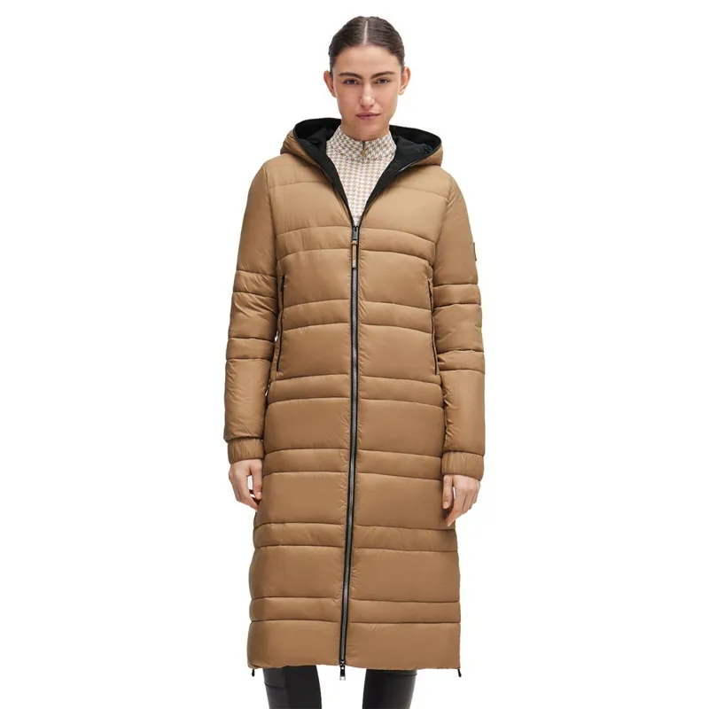 BOSS Equestrian Esmee Ladies Padded Long Jacket - Camel