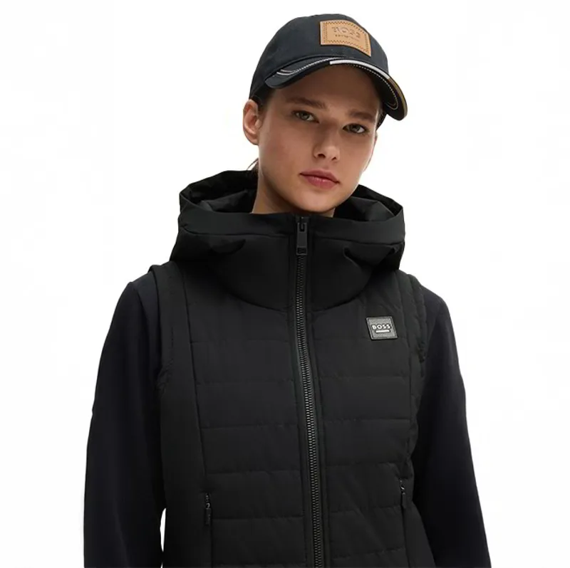 BOSS Equestrian Fally Ladies Puffer Vest - Black-4