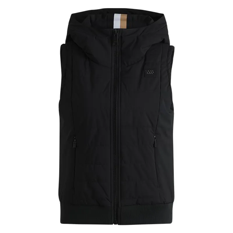 BOSS Equestrian Fally Ladies Puffer Vest - Black-1