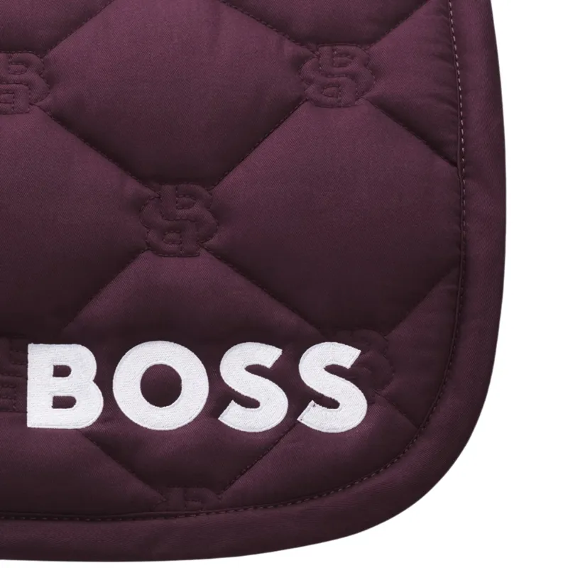 BOSS Equestrian Hampton Jump Saddle Pad - Deep Purple-2