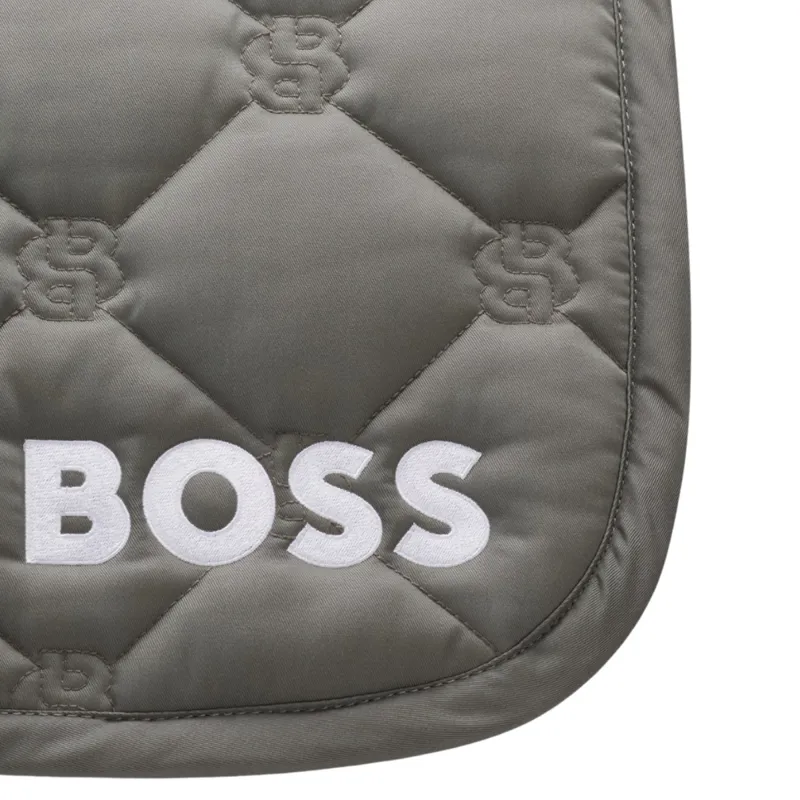 BOSS Equestrian Hampton Jump Saddle Pad - Tea Leaf-1