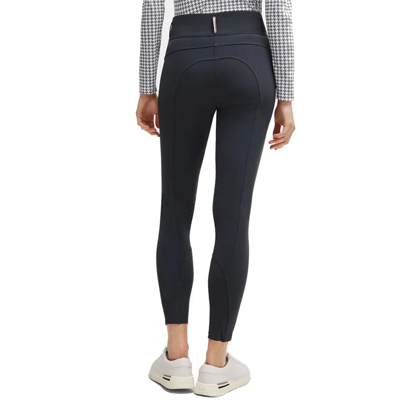 BOSS Equestrian Hannah High Waist Knee Grip Womens Breeches - Grey-2