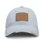 BOSS Equestrian Unisex Leather Vintage Patch Baseball Cap - Niagara