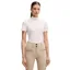BOSS Equestrian Maira Womens Half Zip Training Shirt - White Stripes