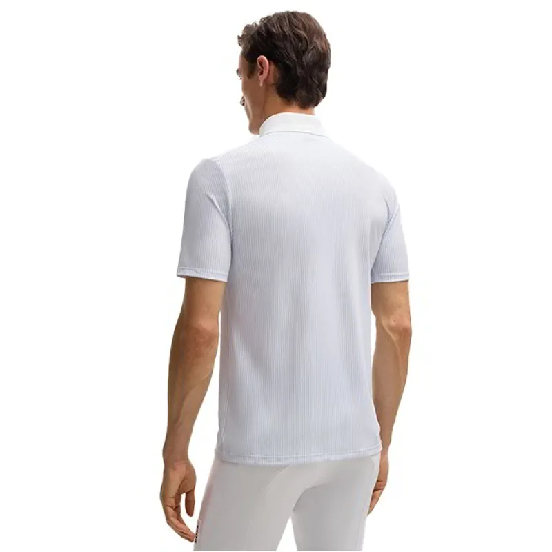 BOSS Equestrian Marty Men's Show Shirt - Pinstripes Niagara-2