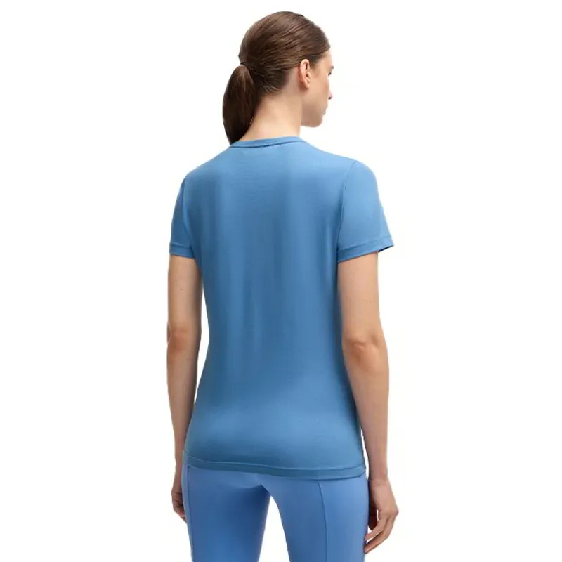 BOSS Equestrian Maya Women's Logo T-Shirt - Riviera-2
