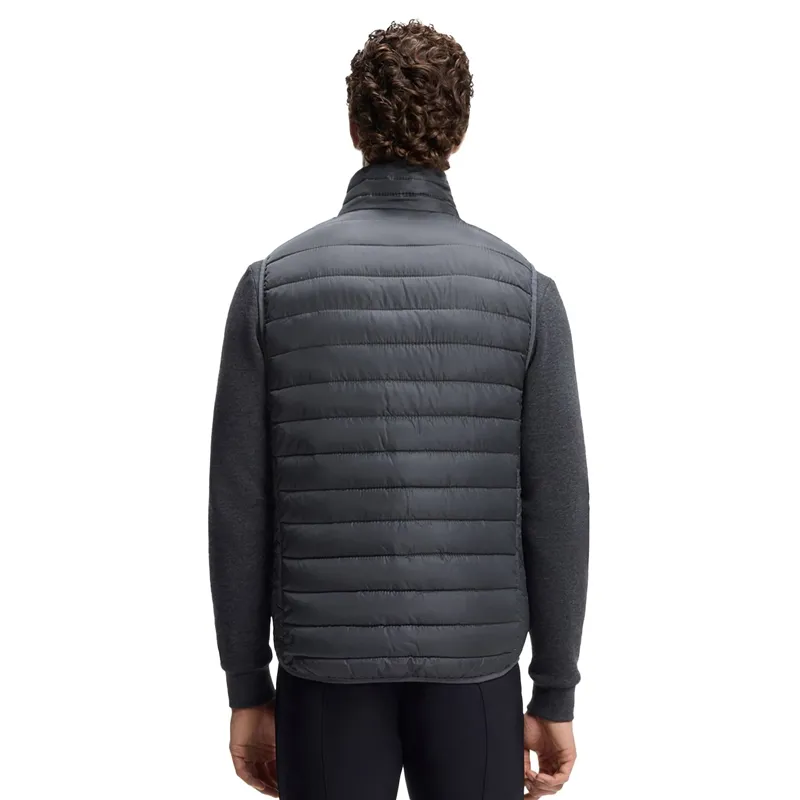 BOSS Equestrian Holiday Monza Mens Puffer Vest - Graphite-1