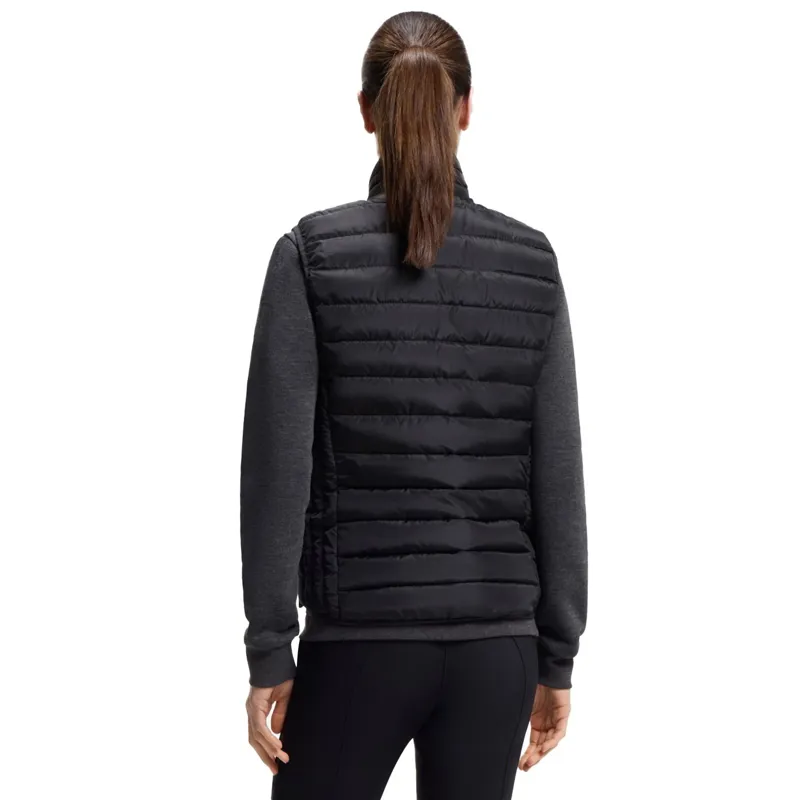 BOSS Equestrian Holiday Nice Womens Puffer Vest - Black-1