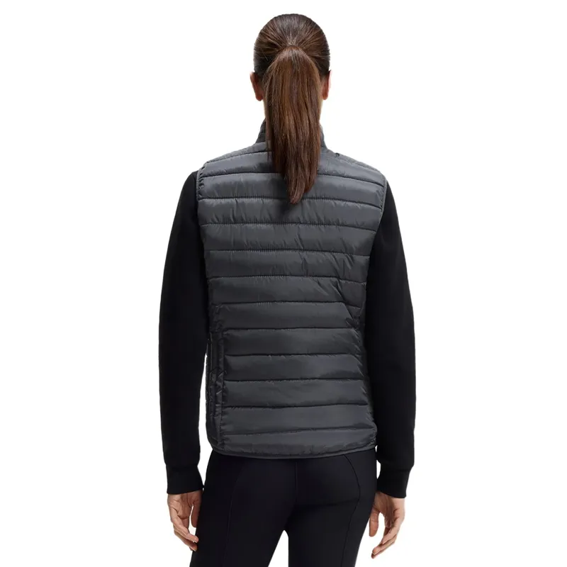 BOSS Equestrian Holiday Nice Womens Puffer Vest - Graphite-1