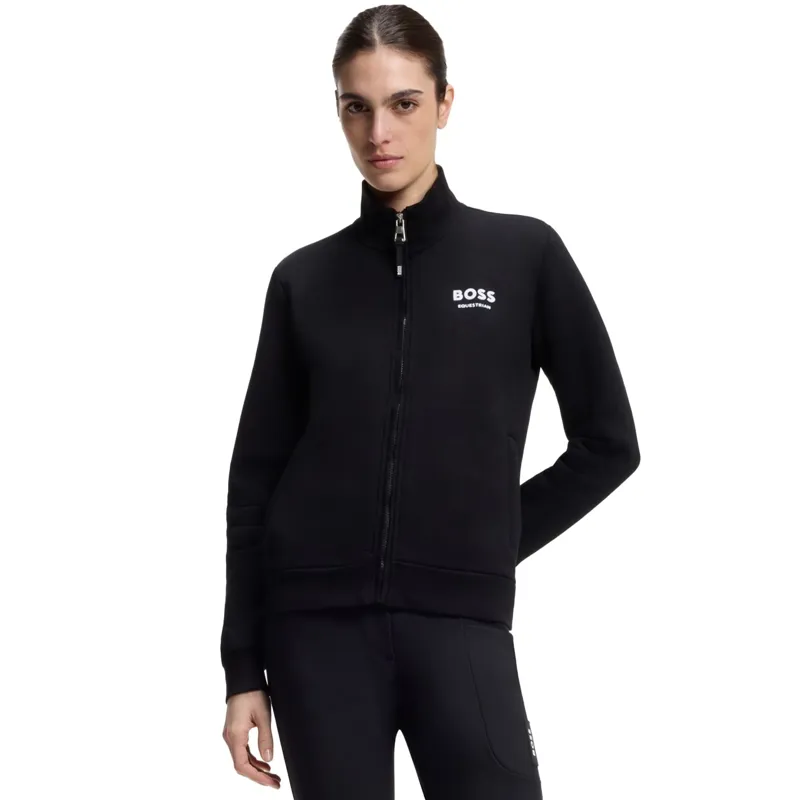 BOSS Equestrian Holiday Paris Women's Training Sweater - Black-3