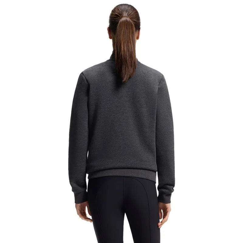 BOSS Equestrian Holiday Paris Women's Training Sweater - Dark Grey/Melange-1
