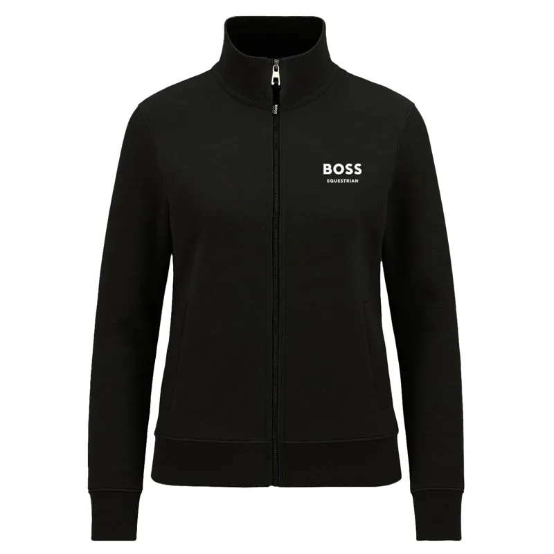 BOSS Equestrian Holiday Paris Women's Training Sweater - Black-2