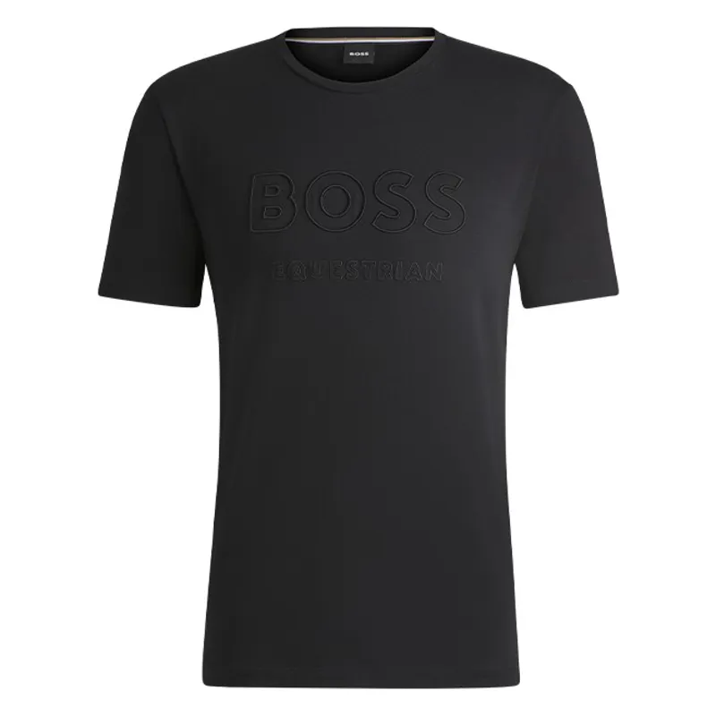BOSS Equestrian Pierce Men's T-Shirt - Black-1