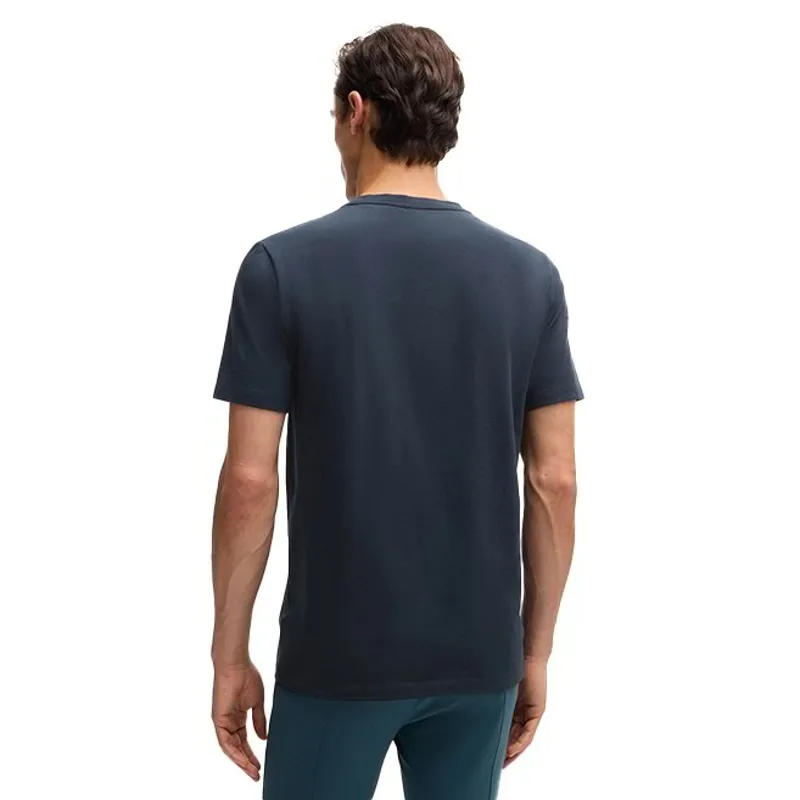 BOSS Equestrian Pierce Men's T-Shirt - Sky Captain-2