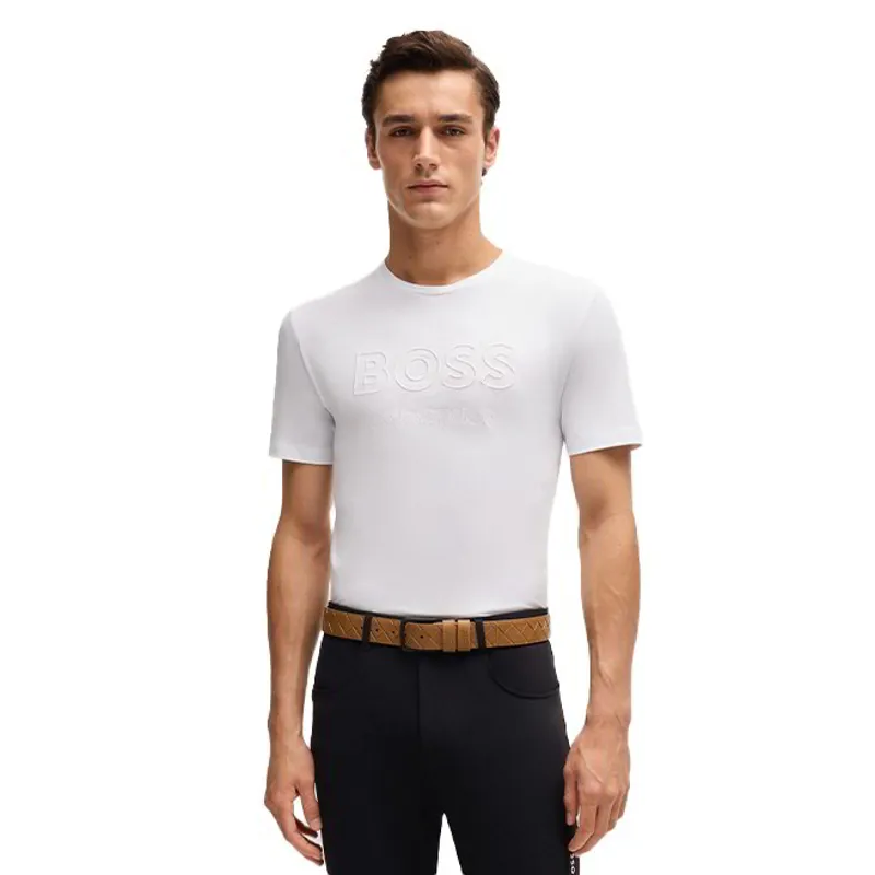 BOSS Equestrian Pierce Men's T-Shirt - White