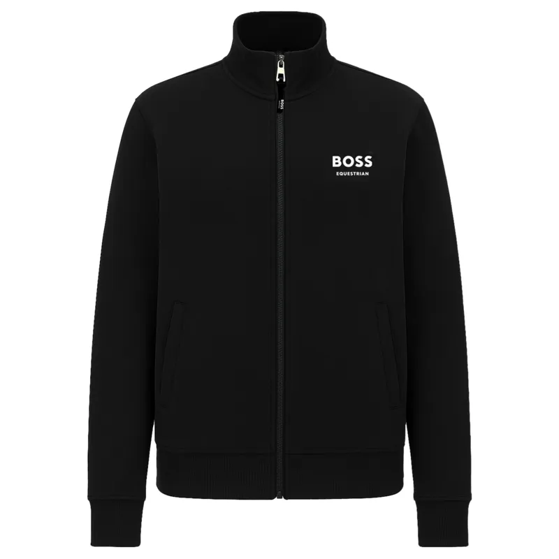 BOSS Equestrian Holiday Rome Men's Training Sweatshirt - Black-2