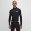 BOSS Equestrian Elton Men's Long Sleeve Training Polo Shirt - Black