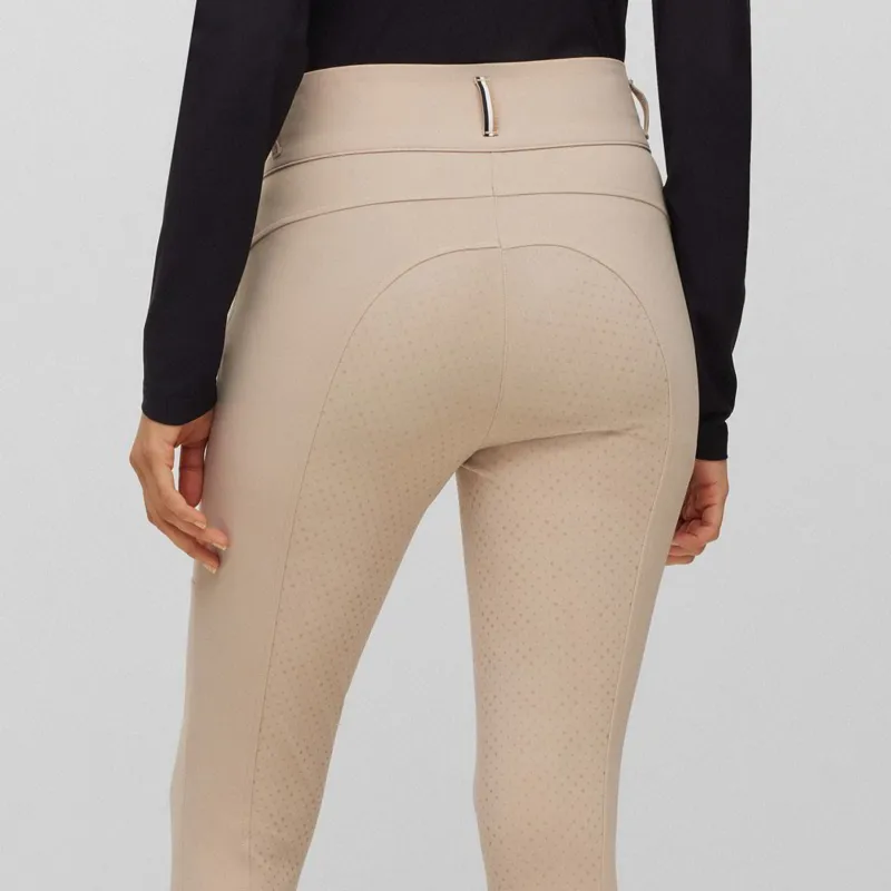 BOSS Equestrian Hailey Full Grip Womens Competition Breeches - Beige-3