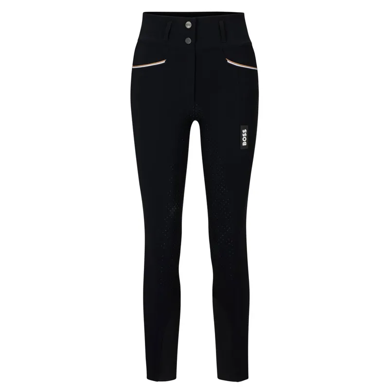 BOSS Equestrian Hailey Full Grip Womens Breeches - Black-1