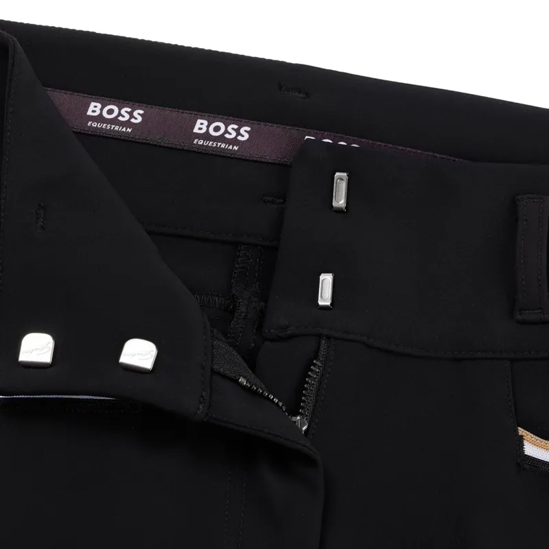 BOSS Equestrian Hailey Full Grip Womens Breeches - Black-2