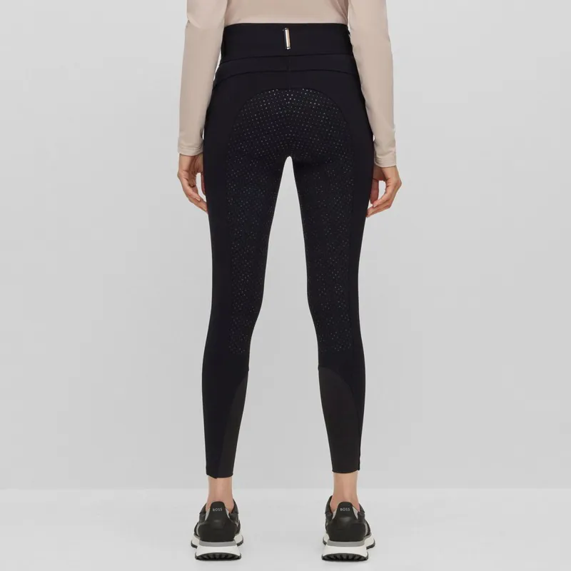 BOSS Equestrian Hailey Full Grip Womens Breeches - Black-3