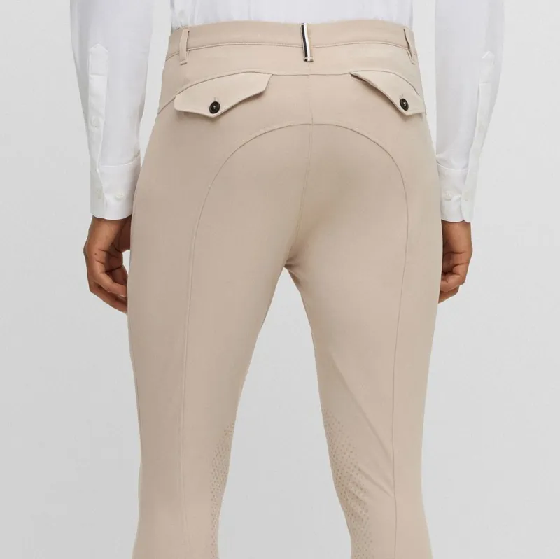 BOSS Equestrian James Knee Grip Men's Competition Breeches - Beige-2
