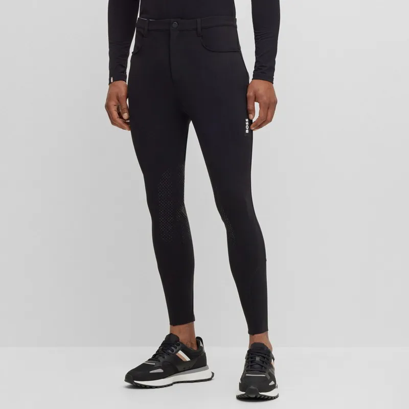 BOSS Equestrian James Knee Grip Men's Breeches - Black-1