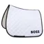 BOSS Equestrian Signature Dressage Saddle Pad - White