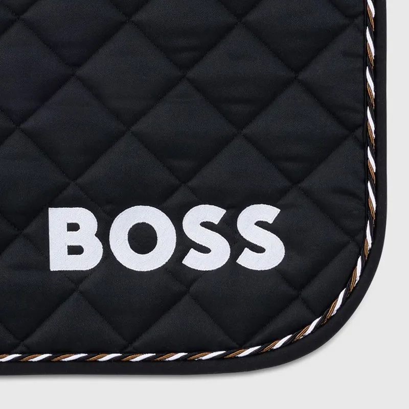 BOSS Equestrian Signature Dressage Saddle Pad - Black-1