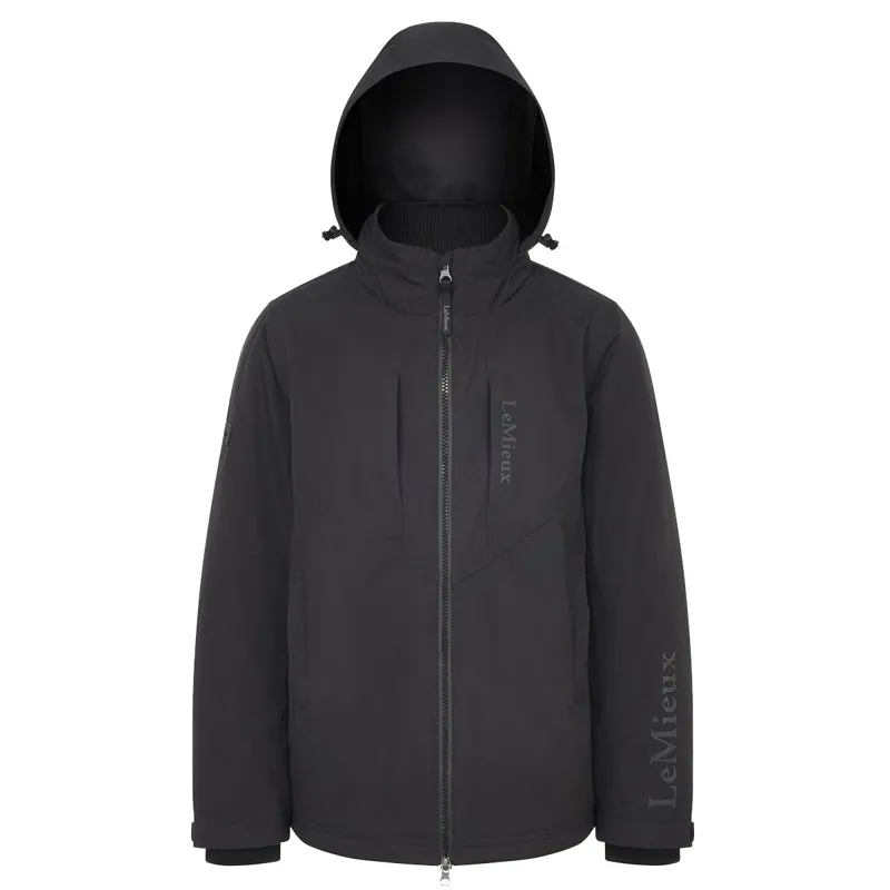 LeMieux Young Rider Boys Waterproof Team Jacket - Black