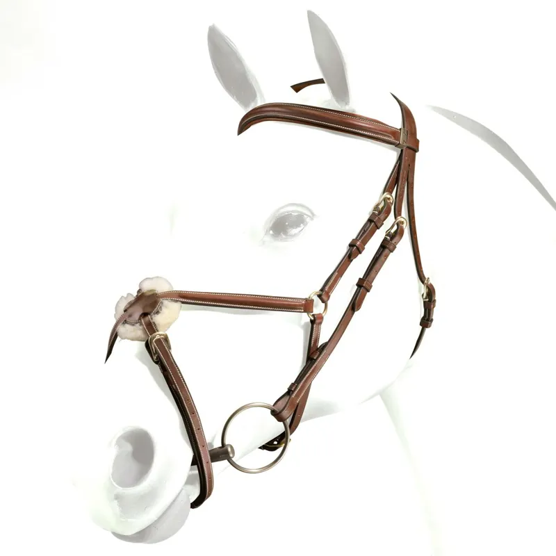 Equipe Emporio Grackle Bridle - Newmarket/Brass