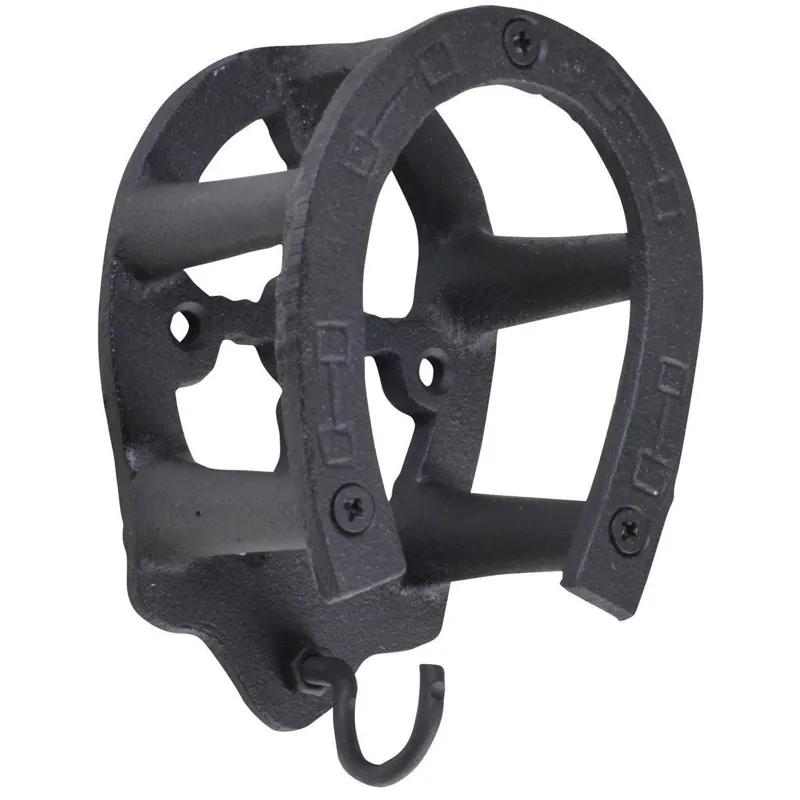 HKM Cast Iron Horse Shoe Bridle Hook