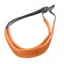 Dever Ascot National Hunt Race Rubber Reins - Brown/Orange