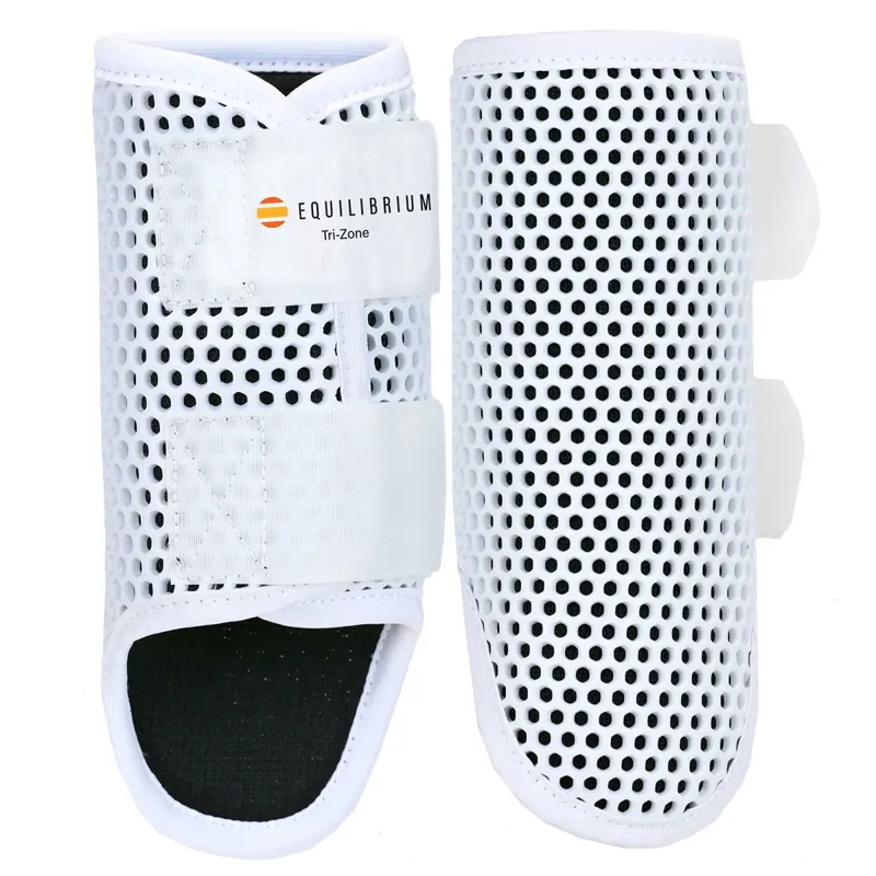 Equilibrium Tri-Zone Brush Boots - White