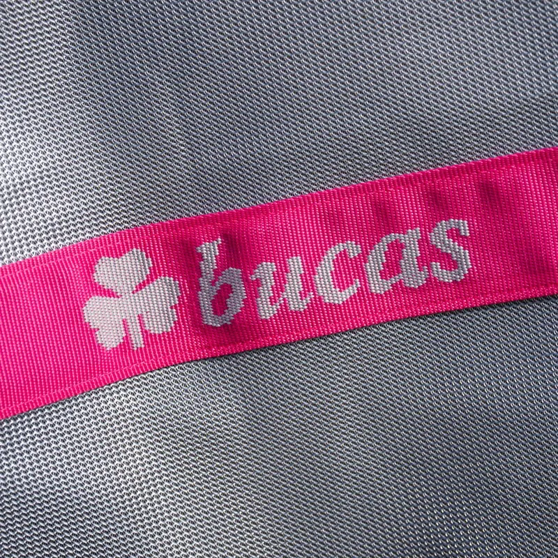 Bucas Buzz Off Detachable Neck Fly Sheet - Blue/Blossom-3