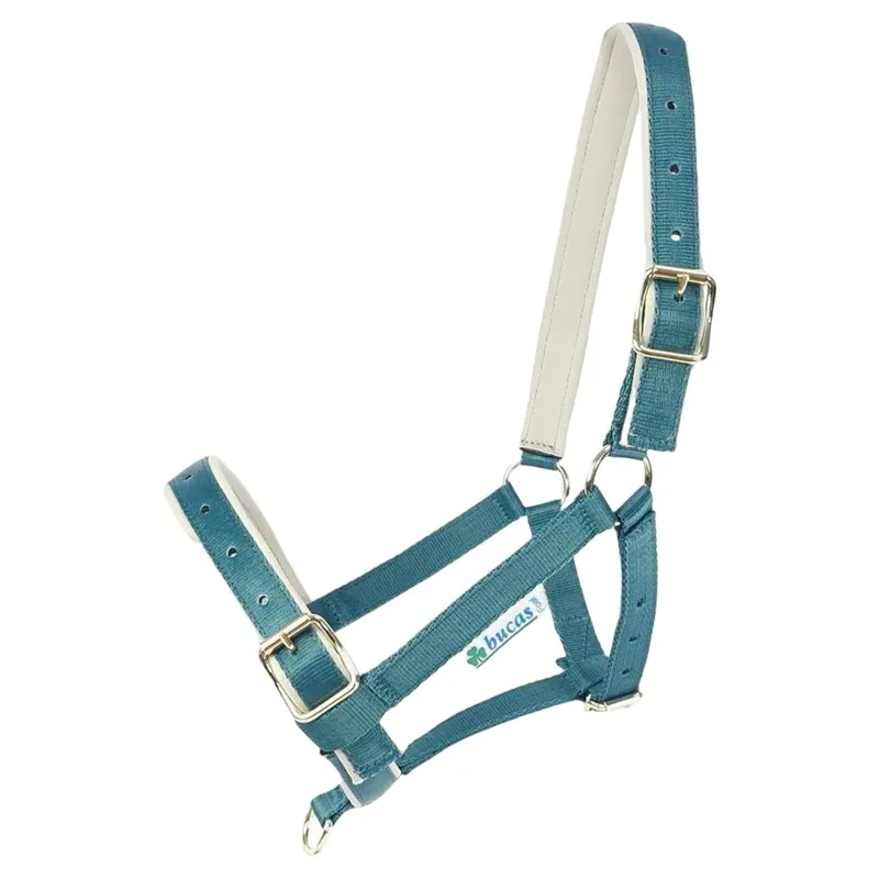 Bucas Dublin Foal Halter - Atlantic/Silver