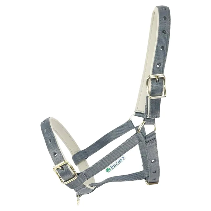 Bucas Dublin Foal Halter - Iron Gate/Silver