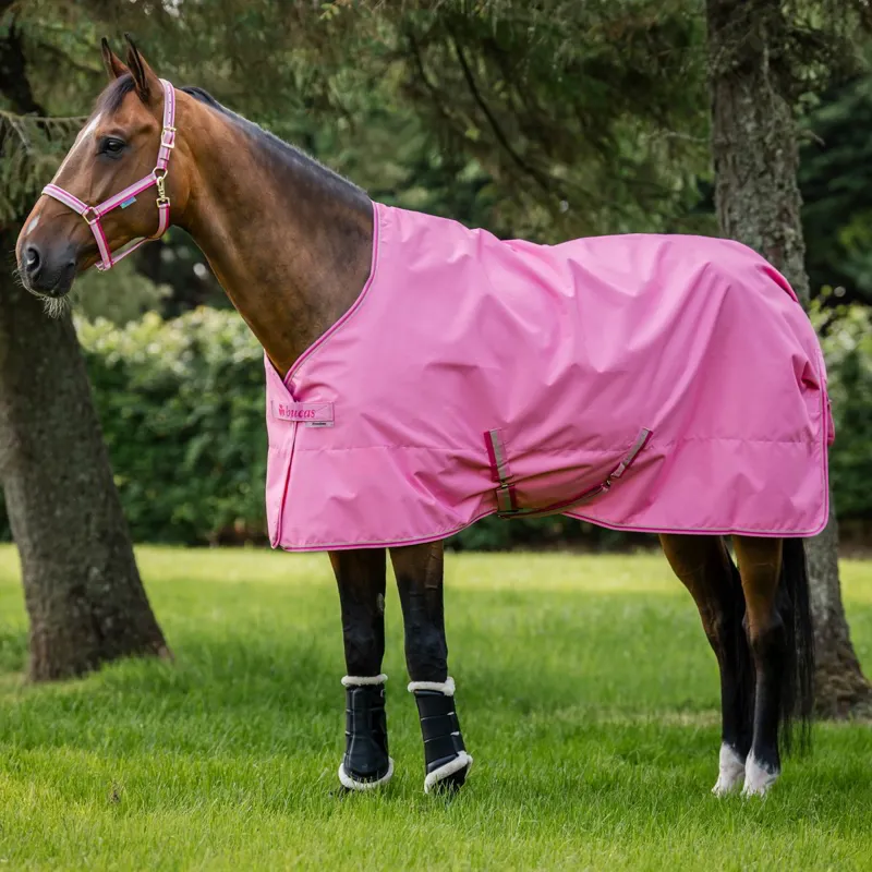 Bucas Freedom 0g Standard Neck Turnout Blanket - Aurora Pink