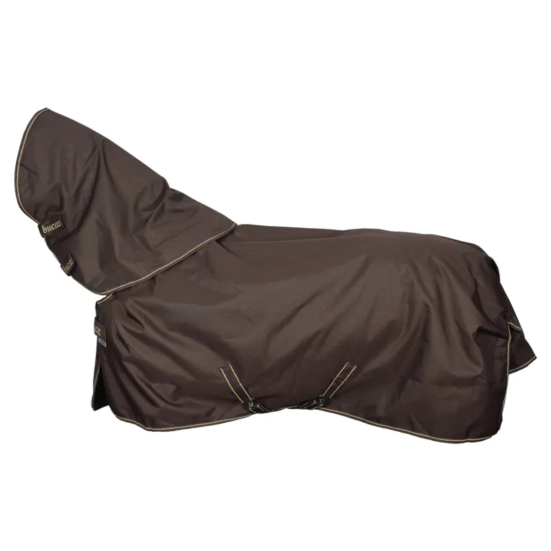 Bucas Irish 300g Detachable Neck Turnout Blanket - Espresso-3