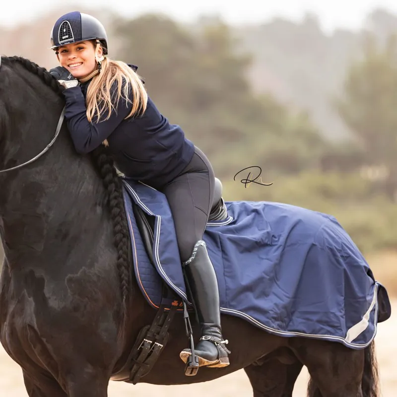 Bucas Waterproof Exercise Sheet - Navy-1