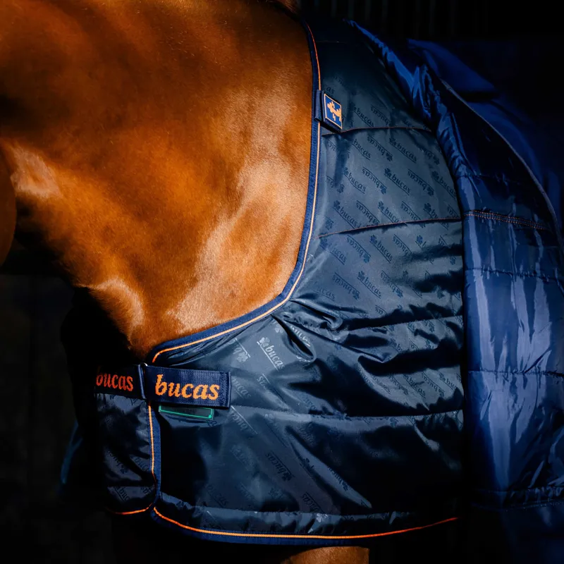 Bucas Therapy 150g Liner - Navy/Orange-4