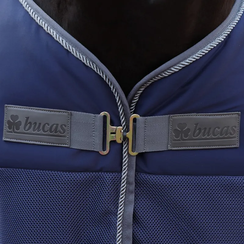 Bucas Show-Line Competition Cooler - Navy/Grey-1