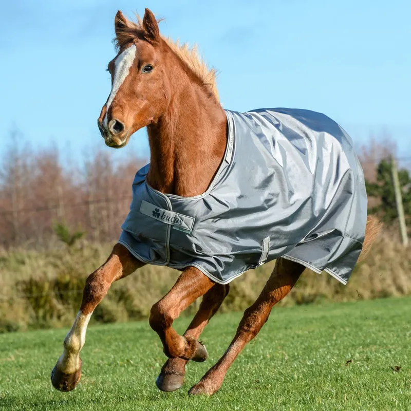 Bucas Smartex 150g Medium Standard Neck Turnout Blanket - Iron Gate-1