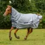 Bucas Buzz-Off Full Neck Fly Sheet - Silver/Blue