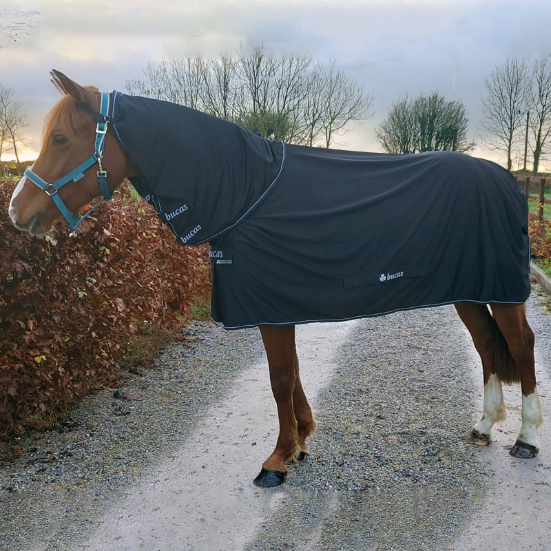 Bucas Power Cooler Detachable Neck Sheet: Black-2