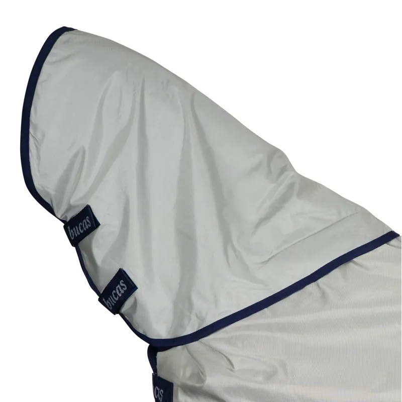Bucas Power Combi 300g Turnout Neck Cover - Silver-3