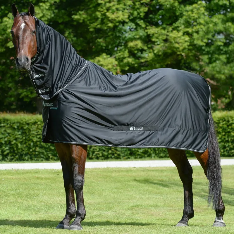 Bucas Shamrock Power Full Neck Cooler Sheet - Black