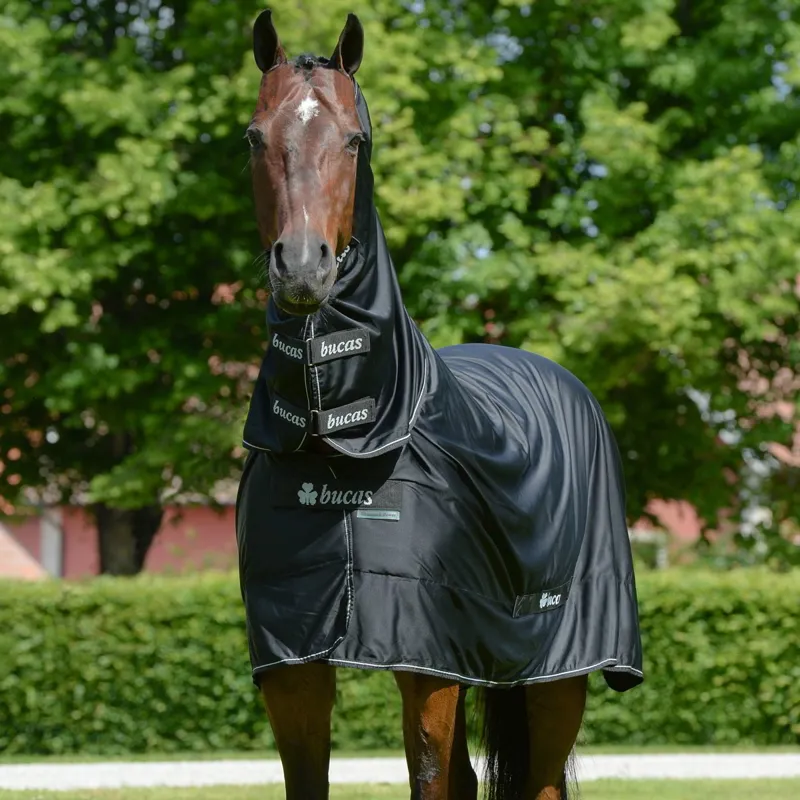 Bucas Shamrock Power Full Neck Cooler Sheet - Black-4